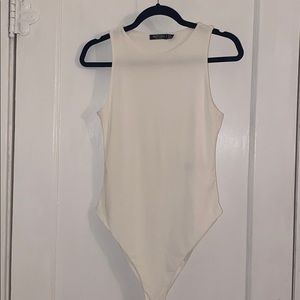 Nasty Gal White Bodysuit